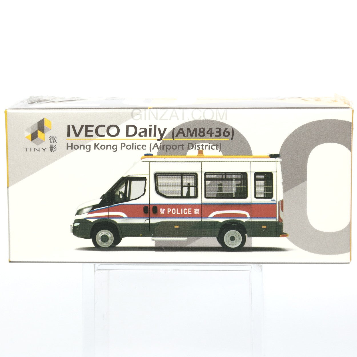 INVECO Daily (AM8436) Hong Kong Police, TINY Diecast model car