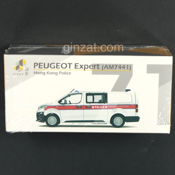 PEUGEOT Expert Hong Kong Police (AM7441), Tiny diecast model car