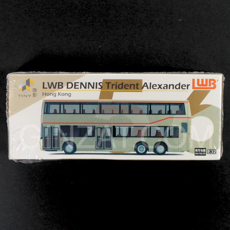 LWB Dennis Trident Alexander Hong Kong, TINY diecast model car