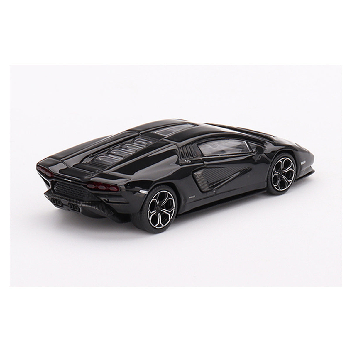 Lamborghini Countach LPI 800-4 Nero Maia, MINI GT No. 607 diecast model car