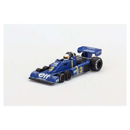 Tyrrell P34 #3 Jody Scheckter 1976 Swedish GP Winner, Mini GT No. 583 diecast model car