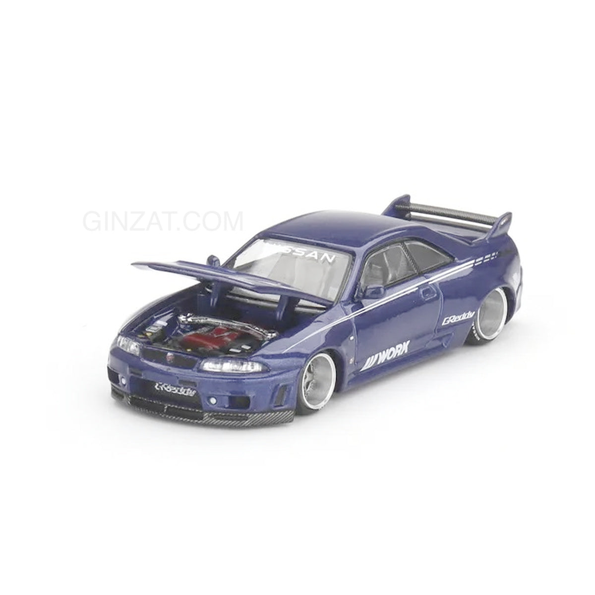 Nissan Skyline GT-R R33 Kaido Works V2, Mini GT x Kaido House 089 dieacst model car