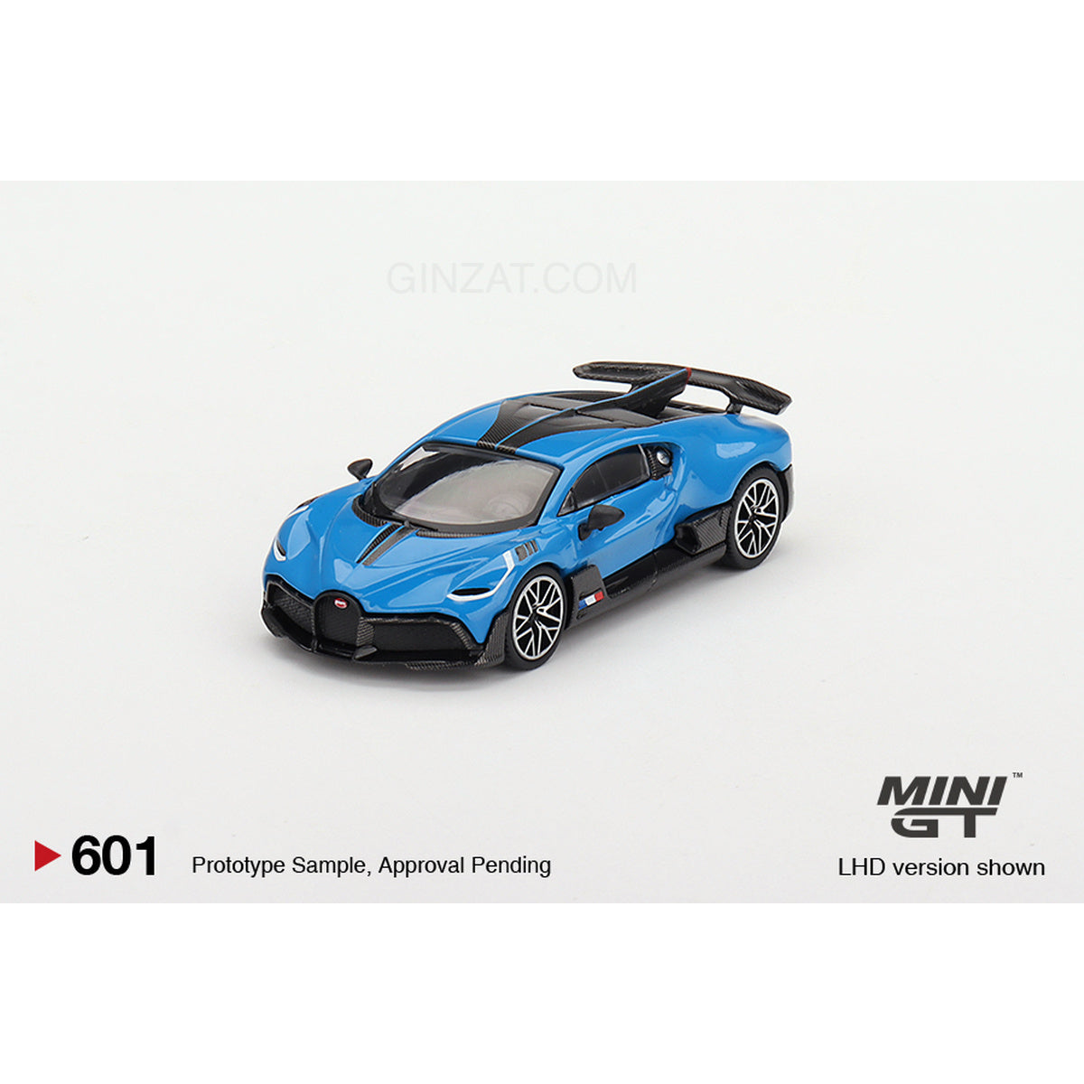 Bugatti Divo Blu Bugatti, Mini GT No.601 diecast model car