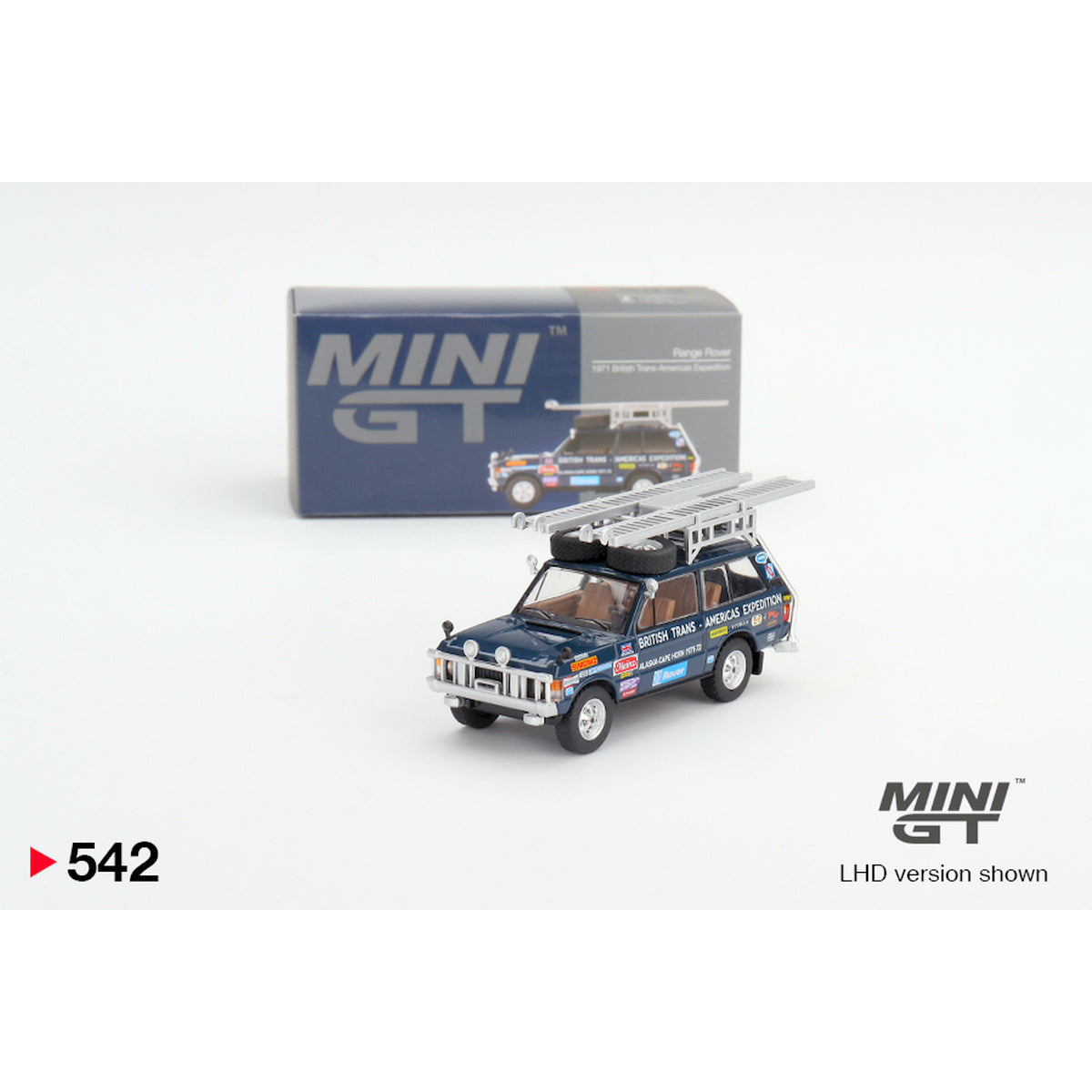 Range Rover 1971 British Trans-Americas Expedition, MINI GT No.542