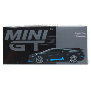 BUGATTI Divo Presentation, Mini GT No.474 diecast model car