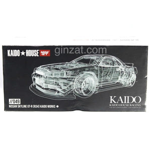 Nissan Skyline GT-R R34 Kaido Works V2, Kaido House x Mini GT 049 diecast model car