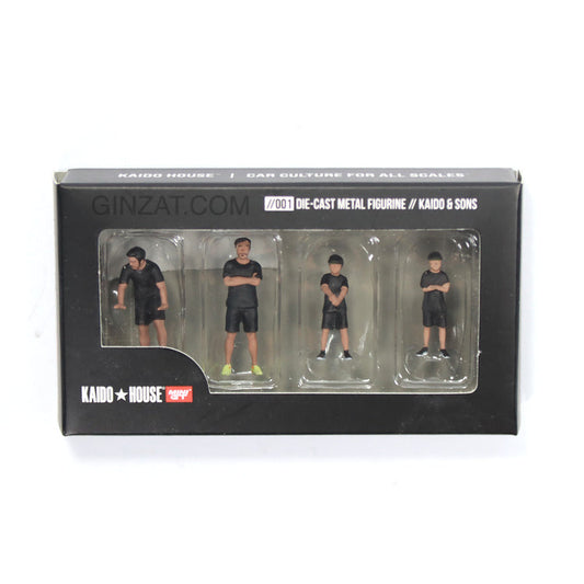 KAIDO HOUSE Figure Set Kaido & Sons (Diecast Car)