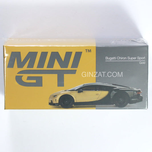 Bugatti Chiron Super Sports Gold, MINI GT No.513 diecast model car