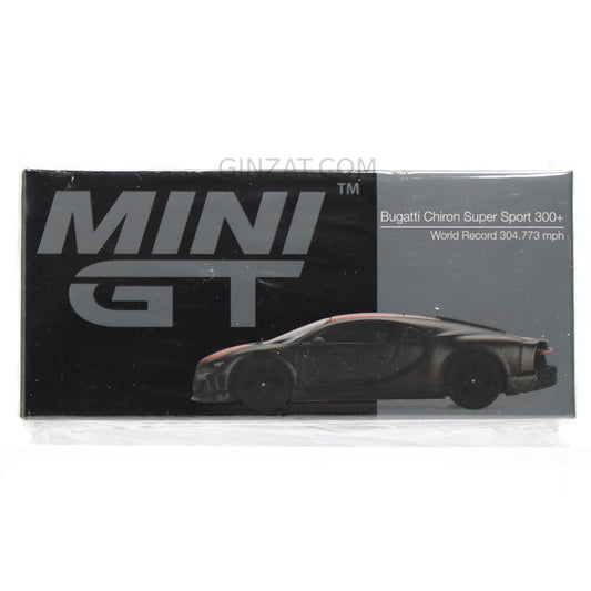 BUGATTI Chiron Super Sport 300+ World Record 304.773mph, Mini GT No.409 diecast model car