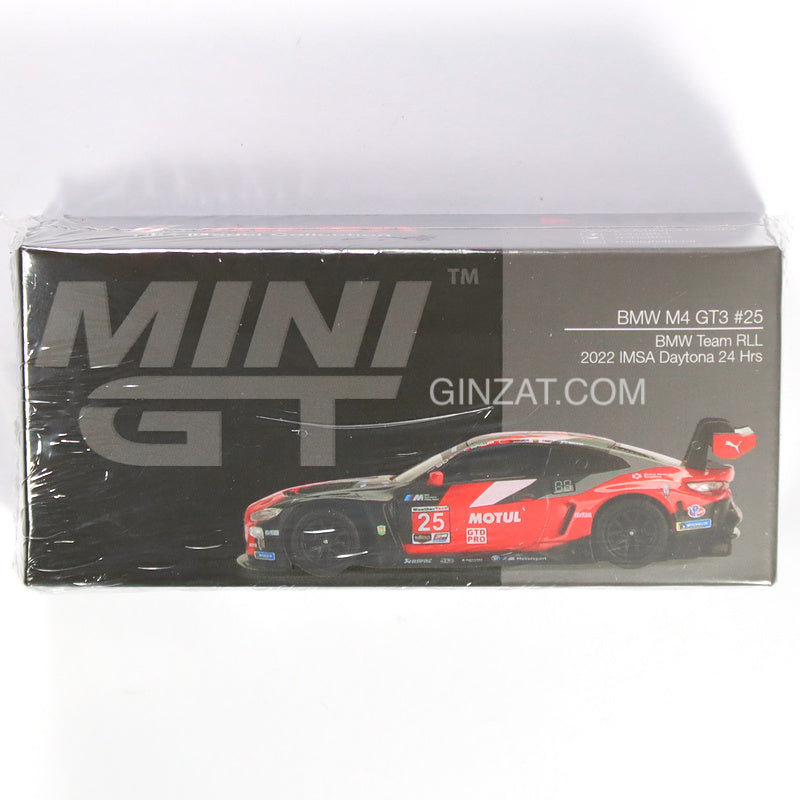 BMW M4 GT3 IMSA Daytona 24h 2022 #25 BMW Team RLL, MINI GT No.416 diecast model car