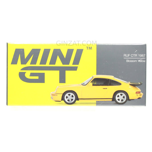 RUF CTR 1987 Blossom Yellow, Mini GT No.419 diecast model car