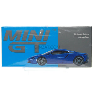 McLaren Artura Volcano Blue, MINI GT diecast model car