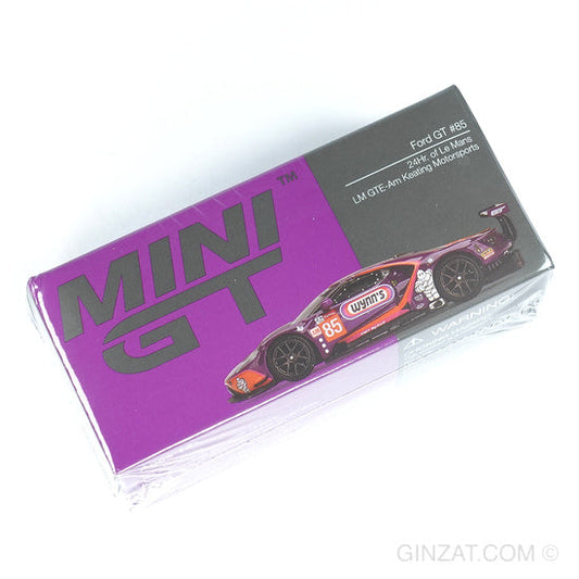 FORD GT #85 2019 24Hrs of Le Mans LM GTE-Am Keating Motorsports, MINI GT No.438 diecast model car