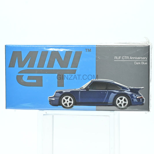 RUF CTR Anniversary Dark Blue, MINI GT diecast model car