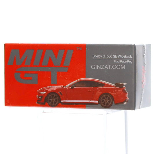 SHELBY GT500 SE Widebody Ford Race Red, Mini GT 389 diecast model car