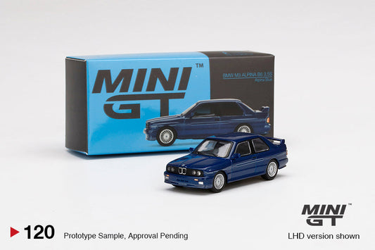 BMW M3 Alpina B6 3.5s Alpina Blue, MINI GT No.120 diecast model car