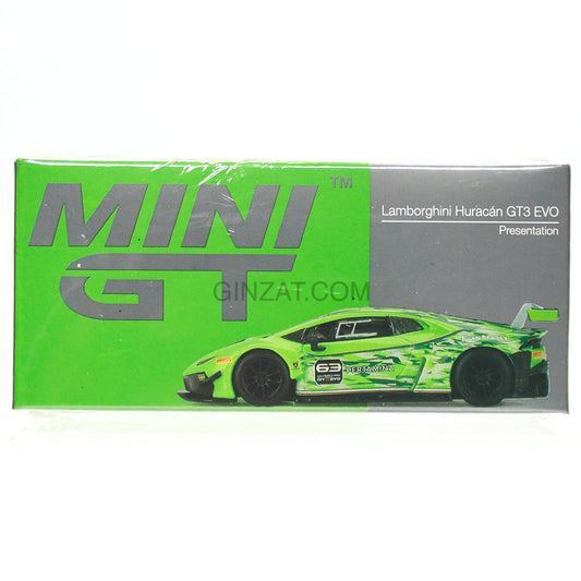 LAMBORGHINI Huracan GT3 EVO Presentation, Mini GT No. 352 diecast model car