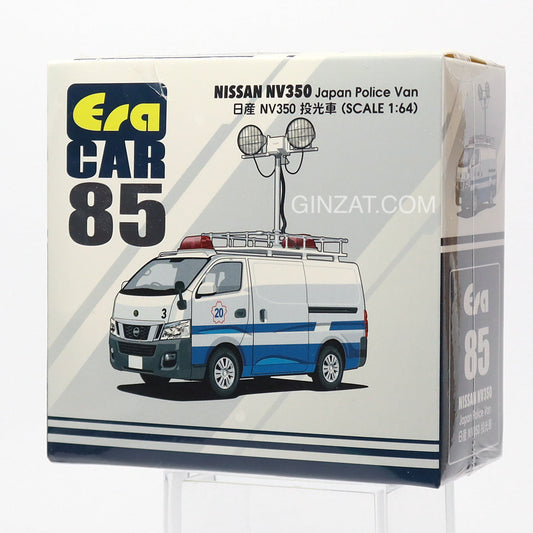 NISSAN NV350 Japan Police Van, Era Car No.85 diecast model car