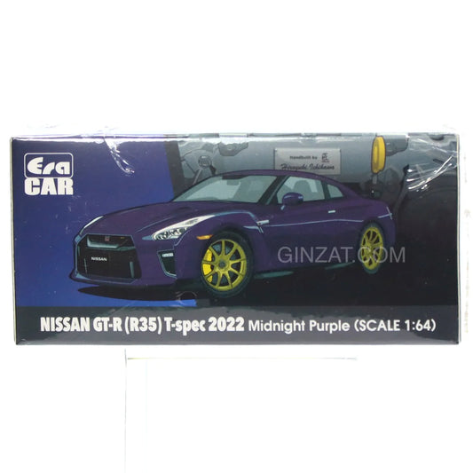 NISASN GT-R (R35) T-Spec 2022 Midnight Purple, ERA Car diecast model car