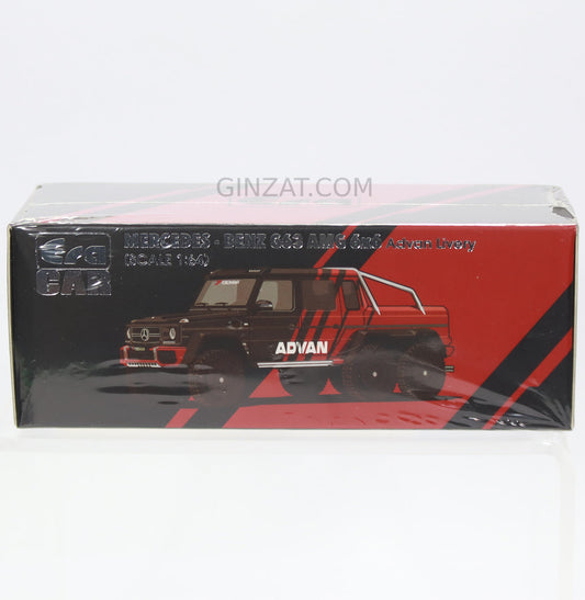 MERCEDES-BENZ G63 AMG 6x6 Advan Livery, Era Car diecast model car