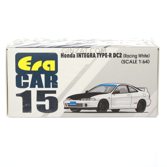 HONDA Integra Type-R DC2 Racing White, Era Car No. 15 diecast model car