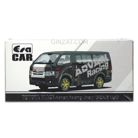 TOYOTA Hiace Advan Racing Livery, ERA CAR diecast model car