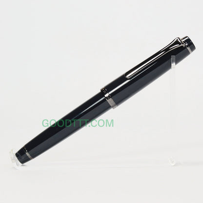 Sailor Lecoule Fountain Pen - All Black Medium Fine Nib