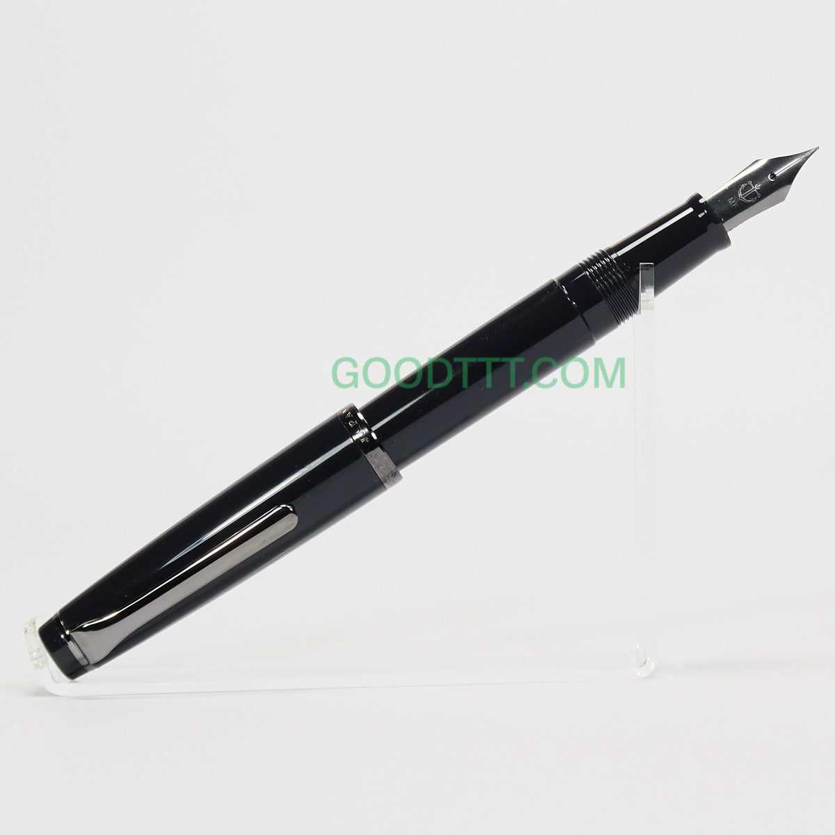 Sailor Lecoule Fountain Pen - All Black Medium Fine Nib