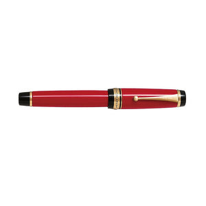 Pilot Custom Urushi Fountain Pen - Red Barrel - Fine Medium 18K Nib