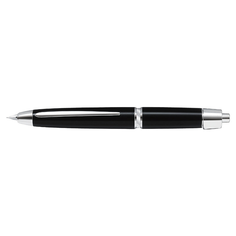 Pilot Capless LS Fountain Pen - Black Barrel - Fine 18K Nib