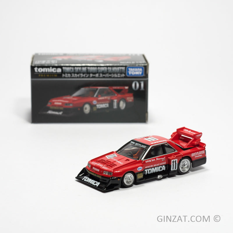 Tomica Skyline Turbo Super Silhouette, Tomica Premium No.1 diecast model car