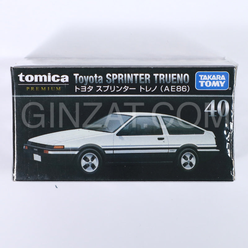 TOYOTA Sprinter Trueno (AE86), Tomica Premium No.40 diecast model car