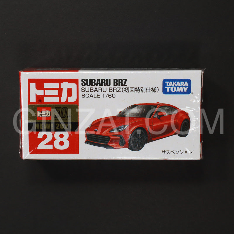 SUBARU BRZ (First Special Edition) Tomica No.28 diecast model