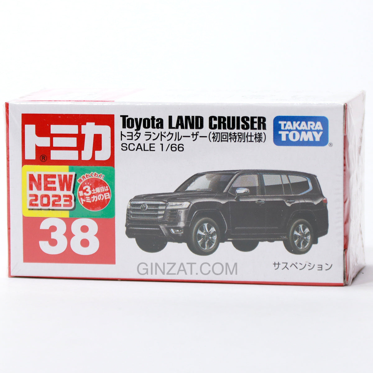 Toyota Land Cruiser (J300 Series) (Special First Edition), Tomica No.38 diecast model car