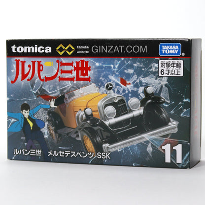 Lupin The 3rd Mercedes Benz SSK, Tomica Premium Unlimited No.11 dieccast model car