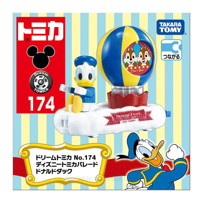 Disney Tomica Parade Donald Duck, Dream Tomica No.174 diecast model car