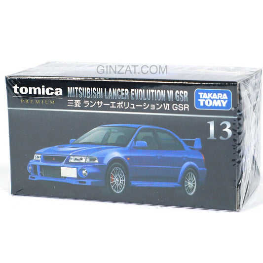 MITSUBISHI Lancer Evolution VI GSR, Tomica Premium No.13 diecast model car