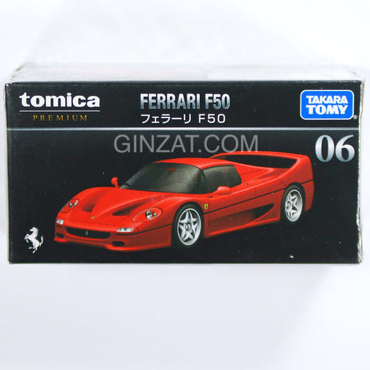 FERRARI F50, Tomica Premium No.06 diecast model car