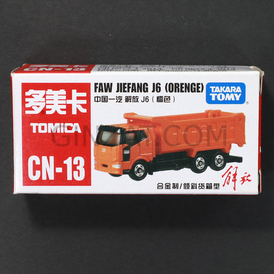 FAW Jiefang J6 (Orange), Tomica CN-13 diecast model car