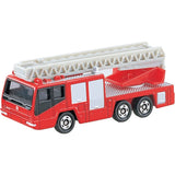 Hino Aerial Ladder Fire Truck, Tomica No.108 diecast model car