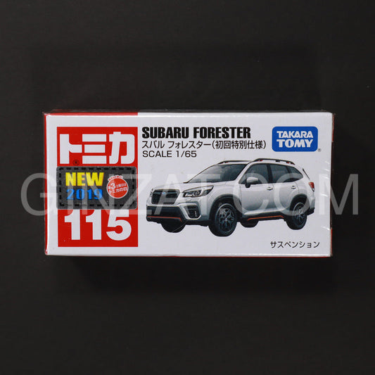 SUBARU Forester (Special First Edition), Tomica No.115 diecast model car