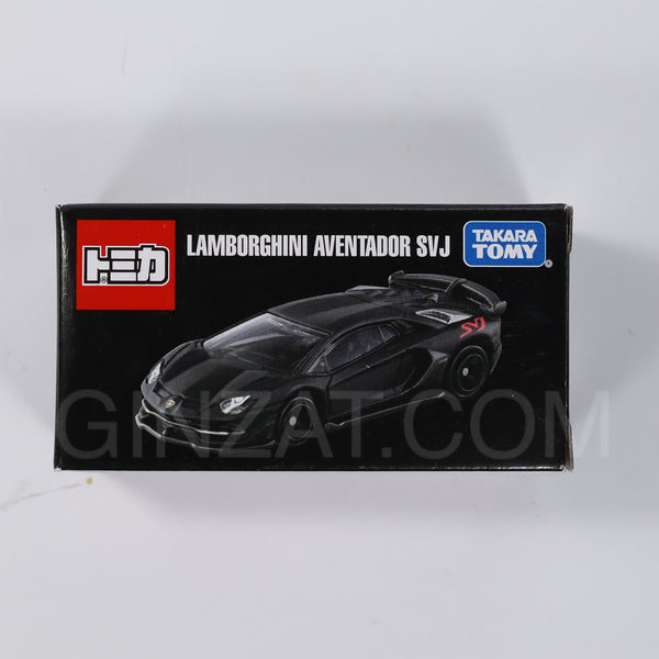 Lamborghini Aventador SVJ Black, Tomica diecast model car