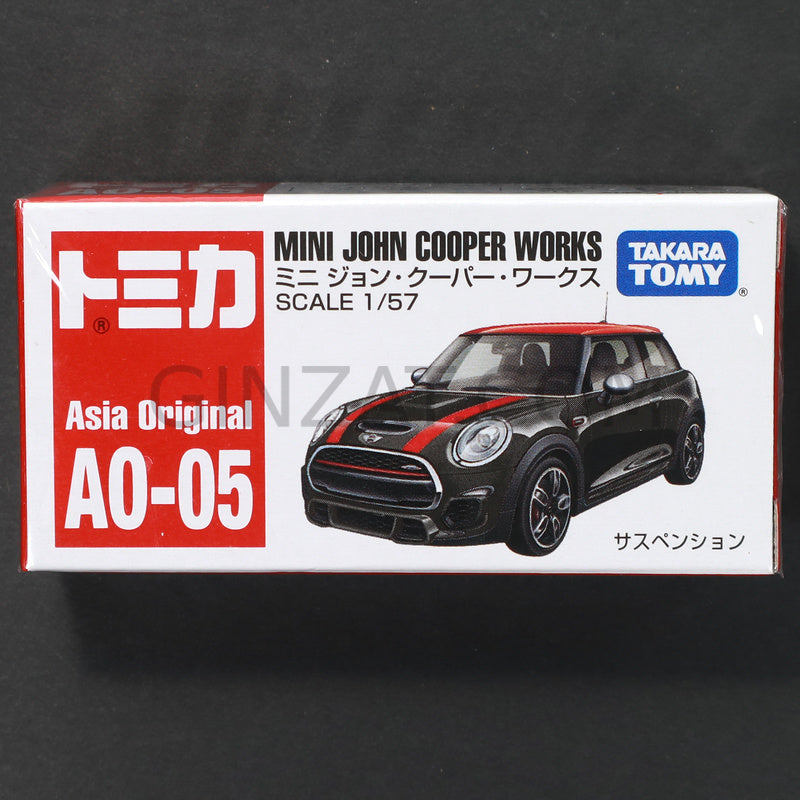 Mini John Cooper Works, Tomica Aisa Original AO-05 diecast model car