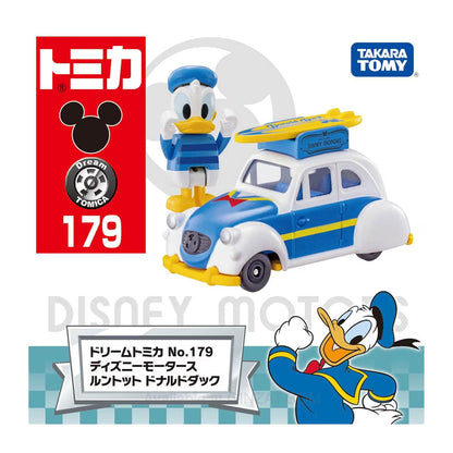 Disney Motors Runtot Donald Duck, Dream Tomica No. 179 diecast model car