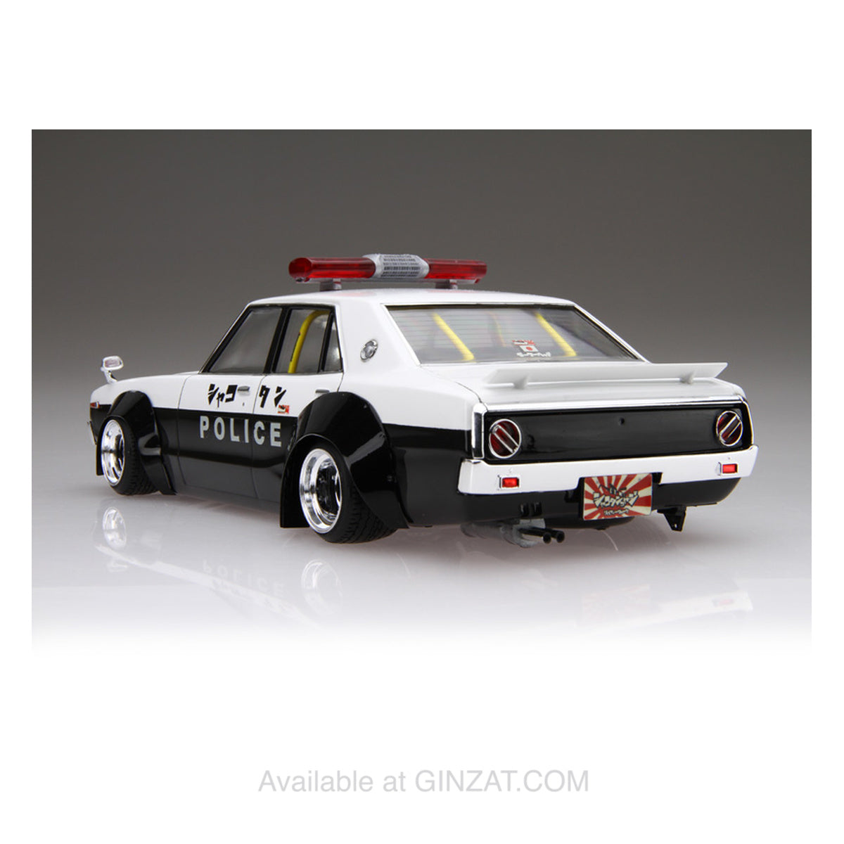 Liberty Walk 1/24 Nissan Skyline KEN MARY WORKS 4Dr PATROL CAR, Aoshima 1/24 Plastic Model Kit