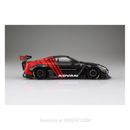 Liberty Walk 1/24 Nissan R35 GT-R type 2 Ver.2, Aoshima 1/24 Plastic Model Kit