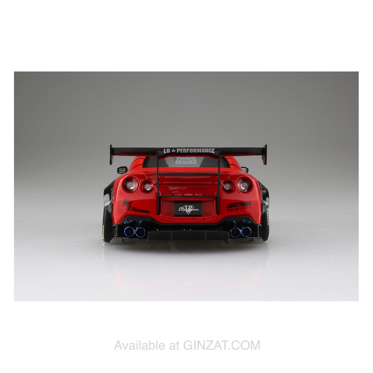 Liberty Walk 1/24 Nissan R35 GT-R type 2 Ver.2, Aoshima 1/24 Plastic Model Kit