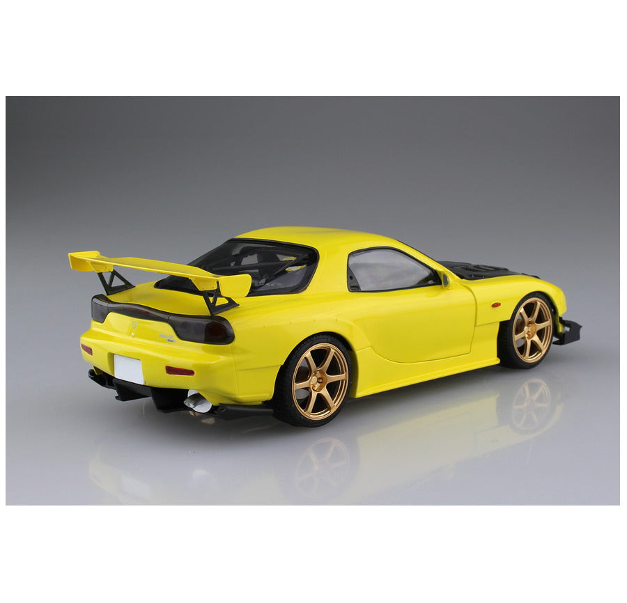 AOSHIMA 1/24 INITIAL-D No.08 TAKAHASHI KEISUKE FD3S RX-7 PROJECT D Ver.