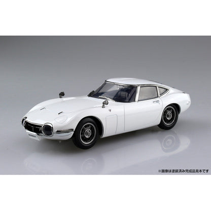 Toyota 2000GT (Pegasus White), The Snap Kit, Aoshima Plastic Model Car (Scale 1/32)