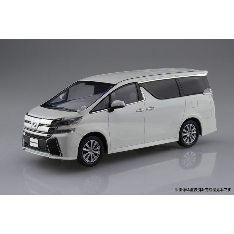 Toyota Vellfire (White Pearl Crystal Shine), The Snap Kit, Aoshima Plastic Model Car (Scale 1/32)